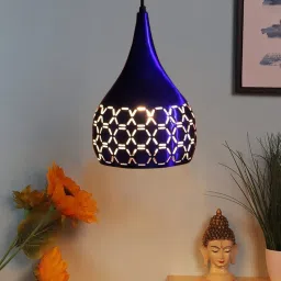 Laser Cutted Pendant Lights for Ceiling (Included Bulb)(PACK OF 1) Ceiling Lights Lamp Shade-21