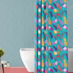 ArtzFolio Single Piece Waterproof Polyester Shower Curtain-image-40