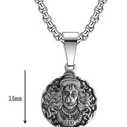 J.S ENTERPRISES Circular Pendants with Chains image 3