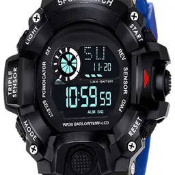 Hala Men Solid Round Tang Regular Digital Watch-G90-3 image 3