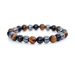 Divine souvenirs Unisex Artificial Beaded Elasticated Bracelets-image-4