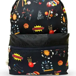 BAD HABIT Unisex Kids Backpack with Compression Straps-image-50