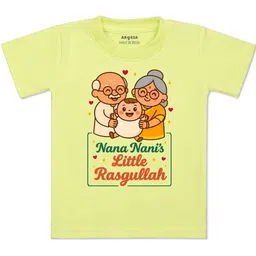 arvesa Nana Nani Little Rasgullah Printed Kids Tshirt-picture-21