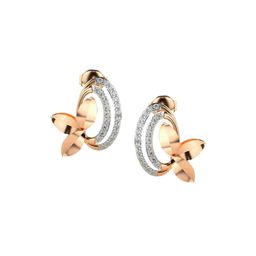 VALANOVA 14K Yellow Gold 0.33 Ct Lab Grown Diamond Earring-image-44