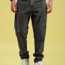 V-Mart Men Regular Fit Low-Rise Low Distress Jeans-image-98