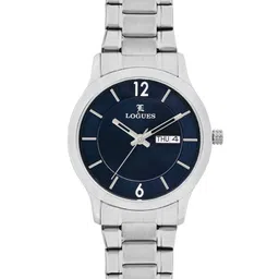 L LOGUES Men Brass Dial & Bracelet Style Straps Analogue Watch G E-456 SMD-04-20