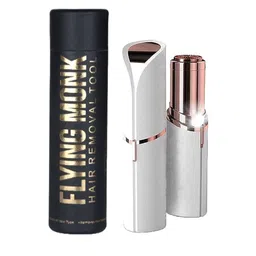 Flying Monk Lipstick Shape Electronic For Facial & Eyebrow Hair Removal Shaver-32