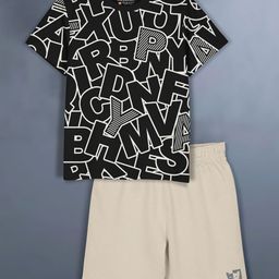 HELLCAT Girls Printed T-shirt with Shorts-image-68