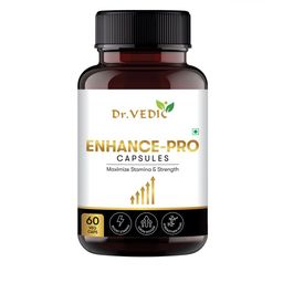 Dr Vedic Enhance -Pro Capsules For Strength, Stamina & Perfomance - 60 Capsules-33