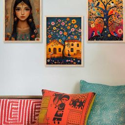 WALLLANE Floral and Botanical Wood Wall Art-image-85