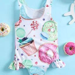 YK Girls Printed Round Neck Bodysuits-picture-20