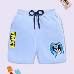 YK X Minute Mirth Boys Batman Printed Cotton Shorts-picture-46