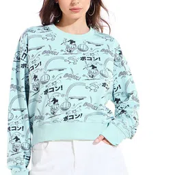 Bewakoof Women Printed Sweatshirt-picture-17