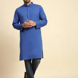 SKAVIJ Men Handloom Kurta-image-60