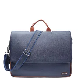 Stamp Unisex Leather Laptop Bag-28
