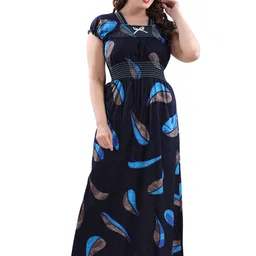 CINCO Women Printed Maxi Nightdress-picture-47