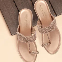 madam glorious Women Embellished Wedge Heels Sandals With Western - Embellished-picture-24