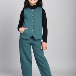 Baawri Girls Coat with Trousers-image-49
