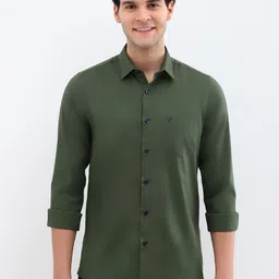 Allen Solly Men Slim Fit Opaque Casual Shirt-picture-27