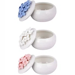 TAYHAA White Set of 3 Regular Multi-Utility Organisers image 3