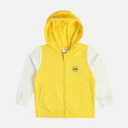 MINI KLUB Boys Checked Cotton Hooded Bomber Jacket-47