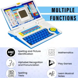Educational Learning Laptop with 20 Activities Kids Laptop for Boys and Girls-18