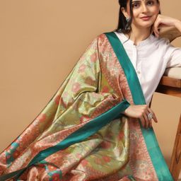 Kaizen TEXO FAB Ethnic Motifs Printed Dupatta image 5