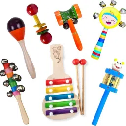 Musical Xylophone With wooden rattle toys for baby, infants/new born babies Rattle-image-19