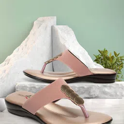 TWINSSHOE Women T-Strap Flats-45