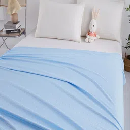 JC HOME Blue AC Room 300 GSM Double Bed Blanket-image-32