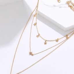 Vembley Women Gold-Plated Alloy Minimal Necklace-picture-37