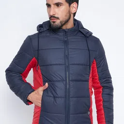 VERO AMORE Men Colourblocked Lightweight Quilted Jacket-23