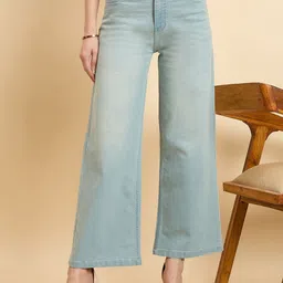 Mast & Harbour Women Wide Leg High-Rise Jeans-picture-15
