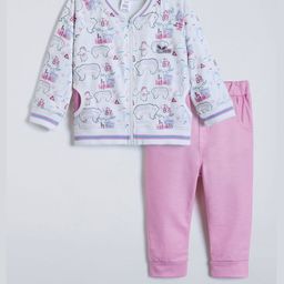 Hopscotch Girls Elephant Pattern Cotton Clothing Set-picture-15