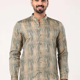 Ethnic India Men Printed Casual Shirt-picture-1