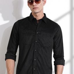 Thomas Scott Men Classic Slim Fit Opaque Casual Shirt-picture-36