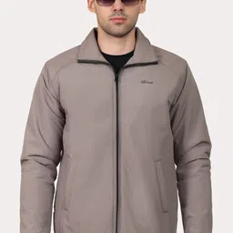 Spirit Men Spread Collar Solid Casual Tailored Jacket-22