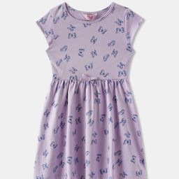 R&B Print A-Line Dress-image-83