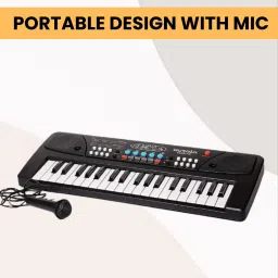 (Piano Keyboard) with Mic/37 Keys 8Rhythms, 8Tones, Portable Electronic ToyQ413 (Piano Keyboard) with Mic/37 Keys 8Rhythms, 8Tones, Portable Electronic ToyQ413 Analog Portable Keyboard-picture-4