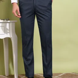 Metronaut Men Regular Fit Mid-Rise Cotton Trousers-image-98