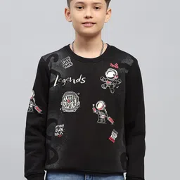 Monte Carlo Boys Cotton Humour and Comic Printed Sweatshirt-picture-29
