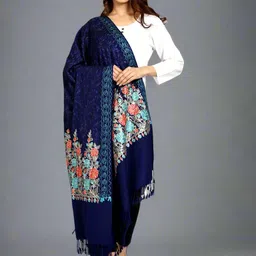 SWI Stylish Women Floral Embroidered Shawl-picture-44