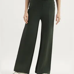 United Colors of Benetton Women Mid-Rise Parallel Trousers-picture-36