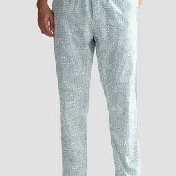 U.S. Polo Assn. Men Printed Lightweight Pure Cotton Lounge Pants-image-98