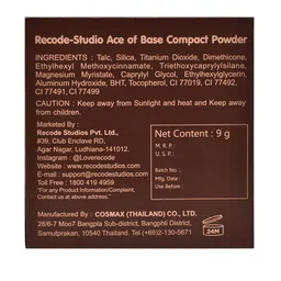 Recode Ace Of Base Compact Powder- 9 g- Monday 02 image 2