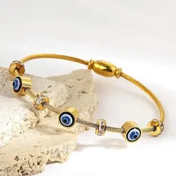 ANJNI CREATION Women Gold-Plated Bangle-Style Bracelet-29