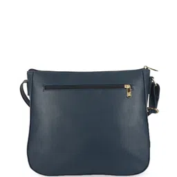 Baggit PU Structured Sling Bag with Cut Work image 3