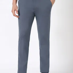 Peter England Men Slim Fit Trousers-picture-27