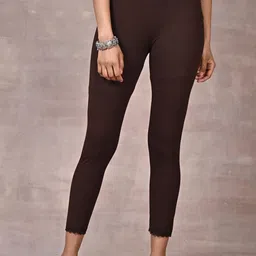 Lakshita Women Brown Leggings-picture-3