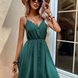 Outzidr Women Solid Sleeveless Fit & Flare Skater Dress-image-67